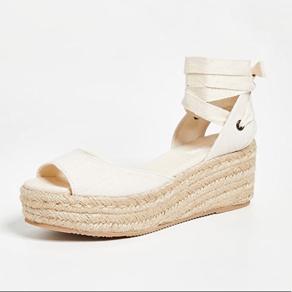 NEW IN BOX! Soludos Open-Toe Platform Espadrille